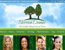 Tablet Screenshot of berriendental.com